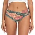 thumbnail image 3 of Women's Underwear Rose Hipster Panties Underwear for women, Medium, 3 of 9