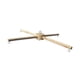 thumbnail image 2 of Kit de Marco de Móvil de Madera para Cuna de Recién Nacido, Colgador de Cuna, Equipo de Decoración DIY, Kit de Soporte Decorativo para Móvil, Juguete con tornillo, 2 of 9