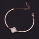thumbnail image 1 of Pulsera de trébol de cuatro hojas con sonido de agitación, pulsera de cristal coreana, joyería para damas, reloj de regalo, 1 of 6