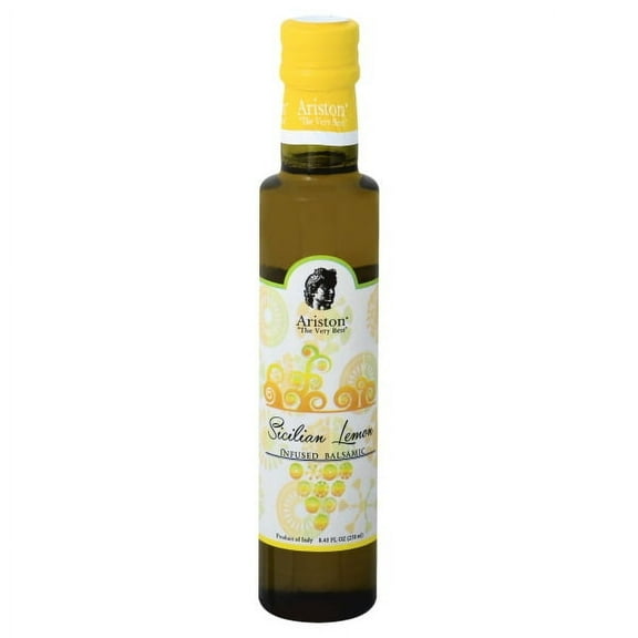Ariston Lemon Balsamic Vinegar – A Bright  Tangy Delight (8.45 fl. oz.)