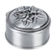 thumbnail image 4 of Caja de joyería de Metal, estilo europeo innovador, Vintage, exquisita rosa, relieve 3D, Mini caja de almacenamiento de baratijas redonda, 4 of 12