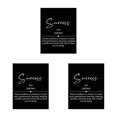 thumbnail image 4 of Moyic Carteles de letras en blanco y negro, cuadros de arte de pared, decoraciones, oficina, éxito Type1 NO1, 4 of 6