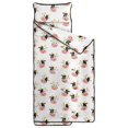 thumbnail image 2 of Cow and Smile White Pattern Toddler Nap Mat with Pillow & Blanket, Soft Sleeping Mat for Preschool Daycare Travel Sleepovers, 2 of 6