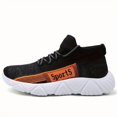thumbnail image 4 of Men's Large Size Casual Shoes Slip-On Knitted Running Sneakers,, 4 of 9