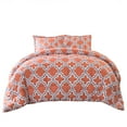 thumbnail image 5 of Trellis Geometric Twin/Twin XL Comforter Set, Coral, 5 of 5