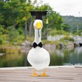 thumbnail image 6 of Complete Graduation Goose Outfit Set, Cap, Tassel and Bow Tie for 23 Inch Garden Goose, Perfect for Graduation Season Yard Display, 6 of 7