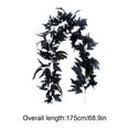 thumbnail image 4 of sruoe Halloween Decoration, Fall Garland Maple Leaf, Artificial Green Plant, Christmas Fall Maple Garland, Thanksgiving Party Wall Decor, Garlands for Door Home Party Fireplace Decorations, 4 of 7