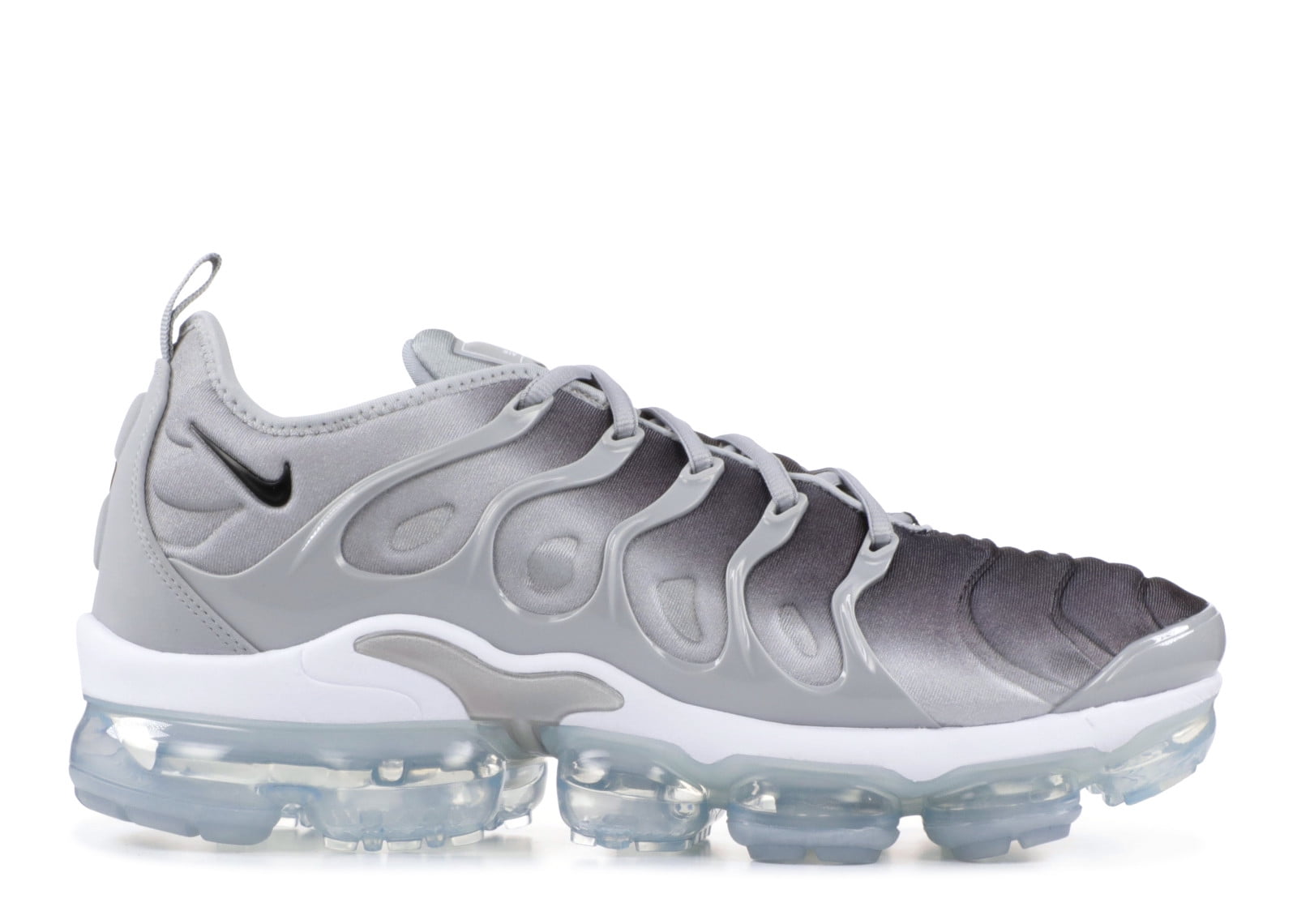 silver and white vapormax