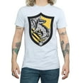 thumbnail image 3 of Harry Potter Mens Hufflepuff Crest Flat T-Shirt, 3 of 5