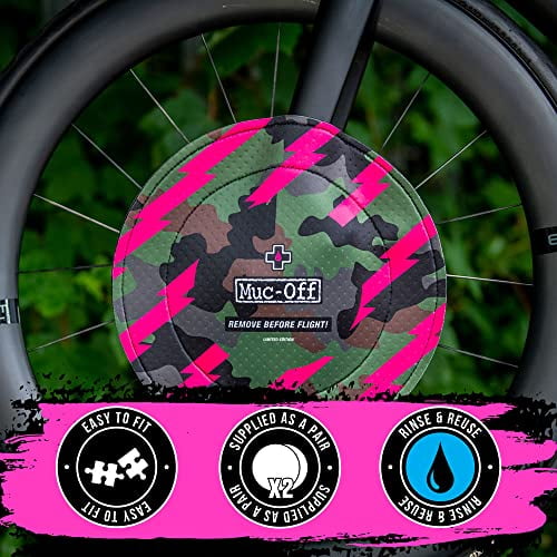 Muc Off Camo Disc Brake Covers Set of 2 Washable Neoprene