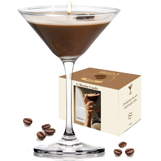 Vela perfumada Vaiheng Martini, café, cera de soja, 110 g