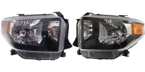 GO-PARTS PAIR/SET Replacement for 2014 - 2017 Toyota Tundra Headlights ...