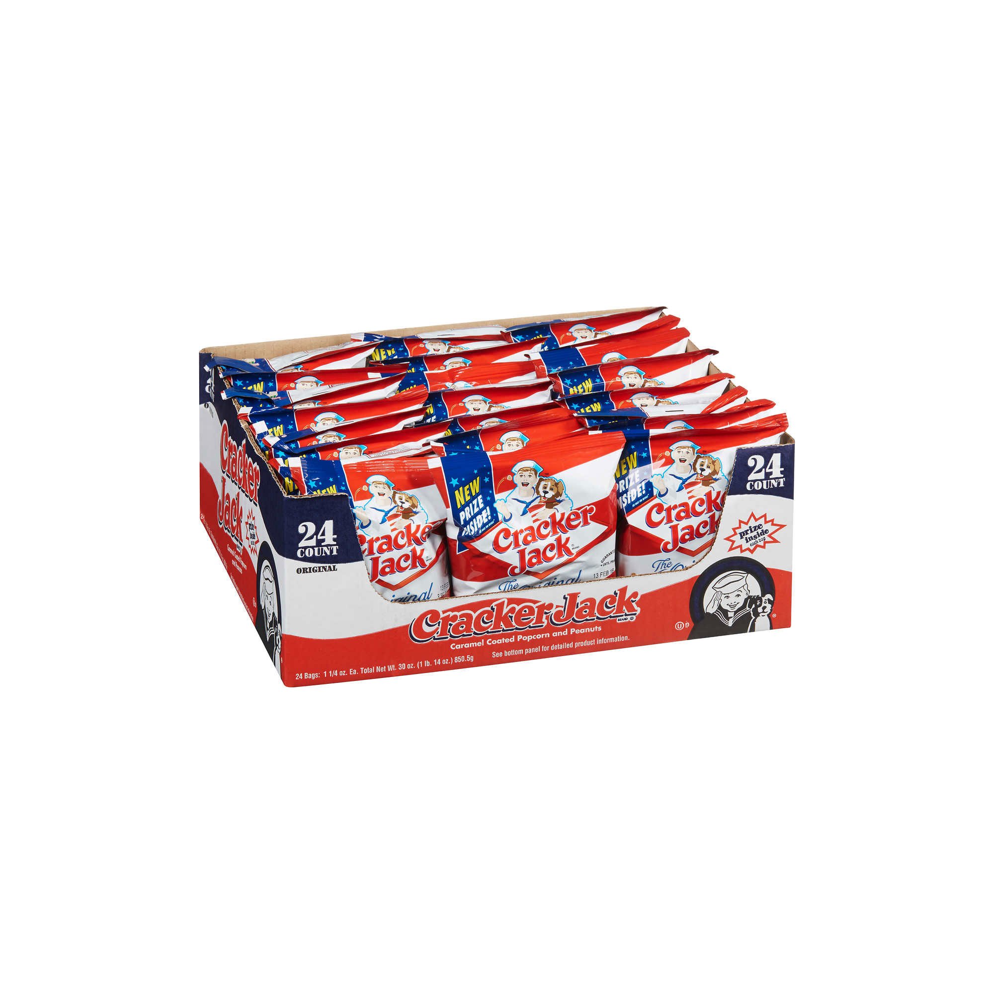Branded Cracker Jack (1.25 oz., 24 ct.) Pack of 2