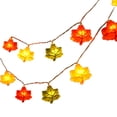 thumbnail image 2 of Viflosae Lights Thanksgiving Centerpieces for Tables LED Pumpkin Maple Leaf Light String Thanksgiving Decorative Light Pendant Holiday Lighting Arrangement Ornaments, 2 of 6