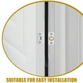 thumbnail image 6 of Tineasur Stainless Steel Door Catch with Spring Mechanism, 4 Sets for Home, and Easy to Install, 6 of 7