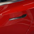 thumbnail image 2 of Fibra De Carbono Manija Exterior Del Coche Pegatina Decorativa Tiras Anticolisión Tira Protectora Antiarañazos Para Tesla Modelo 3 4 Uds, 2 of 6