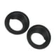 thumbnail image 1 of 2 uds cubierta de anillo de luz antiniebla del parachoques delantero 51113400912 reemplazo negro para X3 E83 2004-2006, 1 of 12