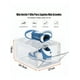 thumbnail image 5 of Zapatos Cajas Xtellar De Plastico Transparente Estantes Organizador 6 Piezas, 5 of 5