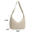 thumbnail image 3 of Holzlrgus Crescent Bag Puffer Quilted Tote Bag for Women Hobo Crossbody Bags, 3 of 6