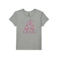 thumbnail image 5 of Reebok Girl’s Printed Short Sleeve Graphic T-Shirt, Sizes 4-18, 5 of 6