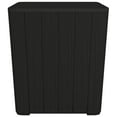 thumbnail image 3 of vidaXL Garden Table with Removable Lid Black Polypropylene, 3 of 5