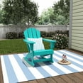 thumbnail image 2 of Polytrends  Laguna Hdpe All Weather Outdoor Patio Rocking Chair Turquoise, 2 of 5