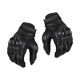 thumbnail image 3 of Guantes de moto Guantes de moto con pantalla táctil ajustables para moto negro kusrkot  Guantes de moto, 3 of 8
