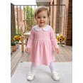 thumbnail image 3 of LMLYSoH Little Girls Fall Dress Long Sleeve Doll Collar Loose Dress Toddler Halloween Costume Cosplay Outfit, 3 of 9