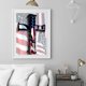 thumbnail image 2 of Diamante pintura US bandera Cruz completo redondo resina rhinestone DIY arte cuadro kit Hugtrwg Para estrenar, 2 of 9
