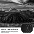 thumbnail image 6 of Neewer 77mm IR Filter 4-Pack (IR720/IR760/IR850/IR950) with Pouch & Cloth for DSLR Cameras, 6 of 7
