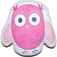 thumbnail image 3 of Cozy Line 17" x 16" Pink Floral Animal Bird Cute Owl Cotton Novelty Décor Throw Pillow, 3 of 3