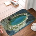 thumbnail image 5 of 1pc Rock Pool with Tunnel Absorbent Non-Slip Bathroom Thickened Flannel Rug Decor,Soft,Quick Drying,Suitable For Indoor/outdoor Use,Bathrooms,Bedrooms,Kitchens,Terrace,Laundry Rooms,16"x24", 5 of 9
