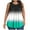 Mint Green, variant on Young adult fashion Ladies Tops And Blouses Tunics Womens White Tank Top With Built In Bra Women Fashion Tops Summer Workout Tank Tops for Women Loose Orders