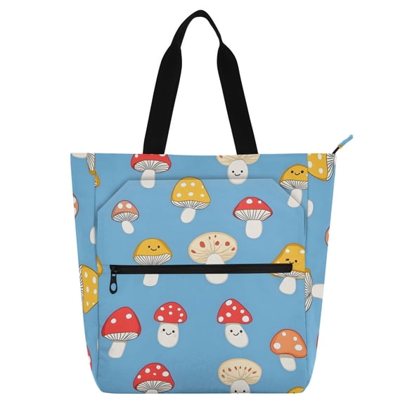 ALAZA Cute Mushrooms-b1 School Book Bag Kids Tote Bags Handbag