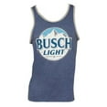thumbnail image 1 of Busch 47047-X-Large Busch Light Logo Mens Ringer Blue Tank Top - Extra Large, 1 of 1