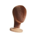 thumbnail image 5 of Serenable Mannequin Head Hat Rack Sturdy Manikin Head Model Space Saving Multifunctional Tabletop Holder for Salon Home Retail Shop Brown, 5 of 9