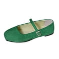thumbnail image 4 of EliteGoogv Womens Ballet Flats Square Toe Slip On Casual Shoes For Women Comfortable Lightweight Flats Footwear GN2 US:9, 4 of 9