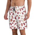 thumbnail image 2 of Balery Different Meat Traje de Baño Estilo Hawaiano para Hombre, Shorts de Secado Rápido con Bolsillos-3X-Large, 2 of 6