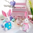 thumbnail image 2 of 2Pcs Easter Bunny Decorations Easter Gnomes, LED Easter Decor, 2 of 5