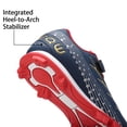 thumbnail image 6 of EQW Kids Baseball Cleats for Boys & Girls Softball Cleats | Comfortable, Non-Slip, Durable | Little Kid to Youth, 6 of 10