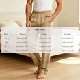 thumbnail image 3 of SBYOJLPB Men's Pajama Pants Plaid Print Elastic Waist Full Length Pants with Pocket, 3 of 7