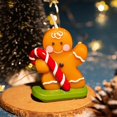 thumbnail image 2 of de Navidad Decoración Cera Oficina Té de cumpleaños Apoyos de la foto Candy Gingerbread Hombre, 2 of 9