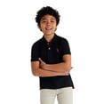 thumbnail image 6 of U.S. Polo Assn. Boys Short Sleeve Pique Polo Shirt, Sizes 4-18, 6 of 11