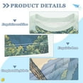 thumbnail image 2 of FORMRS Boys Rash Guard Short Sleeves Swim Shirt Quick Dry UPF 50+ Sun Protection, Sizes 3-12T, Beige Mountain, 2 of 6