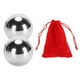 thumbnail image 2 of Baoding Balls, Alivia La Tensión, 1 Par Mejora La Fuerza, Bolas De Masaje De Manos De 3,5 Cm De Diámetro Para Fitness, 2 of 7