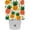 Multi-colored 2, variant on PhooArto Pineapple Patterns Plug in LED Night Light Auto Sensor Dusk to Dawn Decorative Night for Bedroom, Bathroom, Kitchen, Hallway, Stairs, Baby's Room, Energy Saving