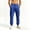Blue, variant on TKKCS Mens Loose Cargo Jogger Pants- Elastic Waist Drawstring Full Length Ankle Cuffed Casual Outdoor Sweatpants with Multi Pockets Khaki Size XL