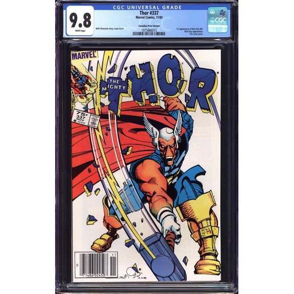 Thor #337 - CGC 9.8 Comic Book