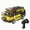 Pearl Yellow - 4WD, variant on 1/24 Scale RC Delica Van, 2.4G 2/4WD Full Proportional Brushed Remote Control Car with Manual Gearbox, LED Headlights & Dual-Speed Transmission, Station Wagon Model for Teens & Adults