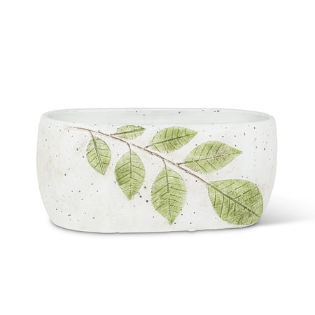 Set of 6 Oval Leaf Planter